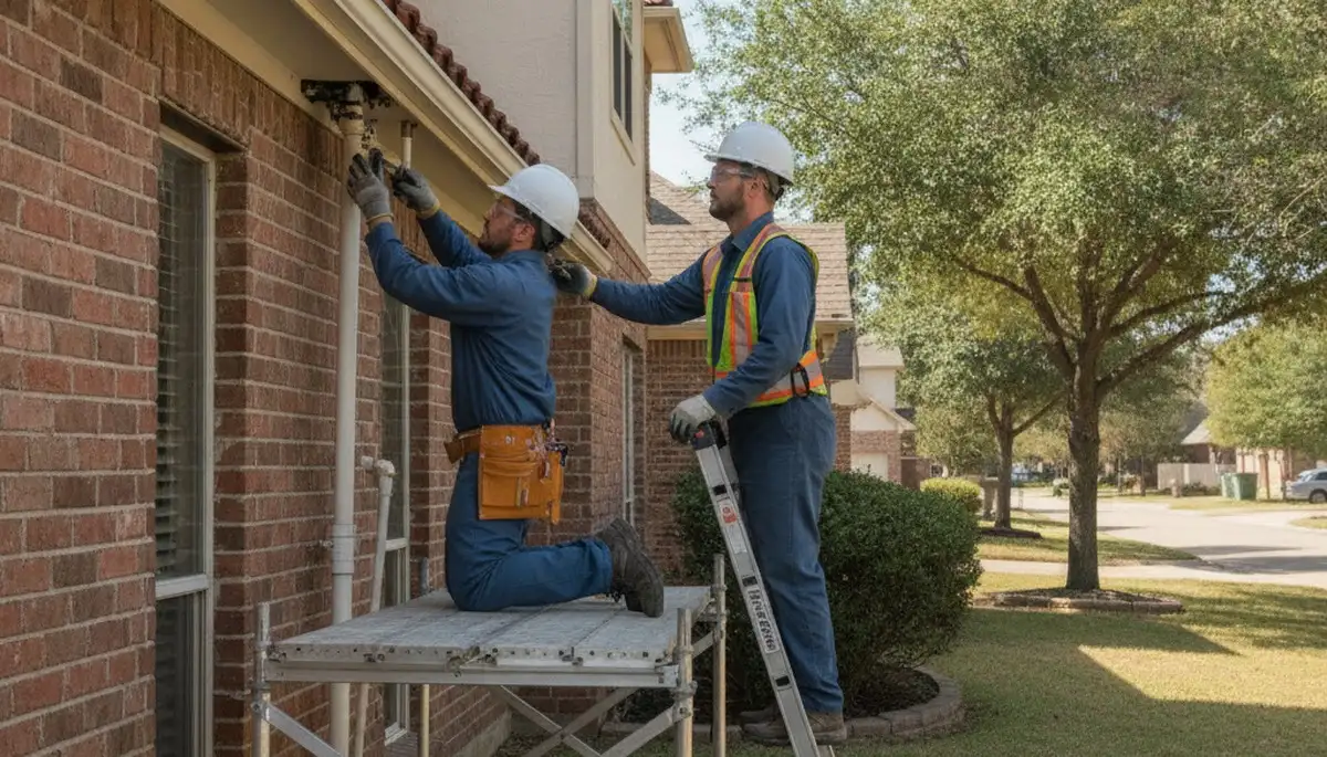 Dallas, TX plumbing repair technician providing professional drain and pipe repair services