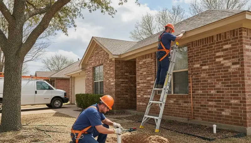 Dallas TX plumber providing professional plumbing repair services for local homes and businesses