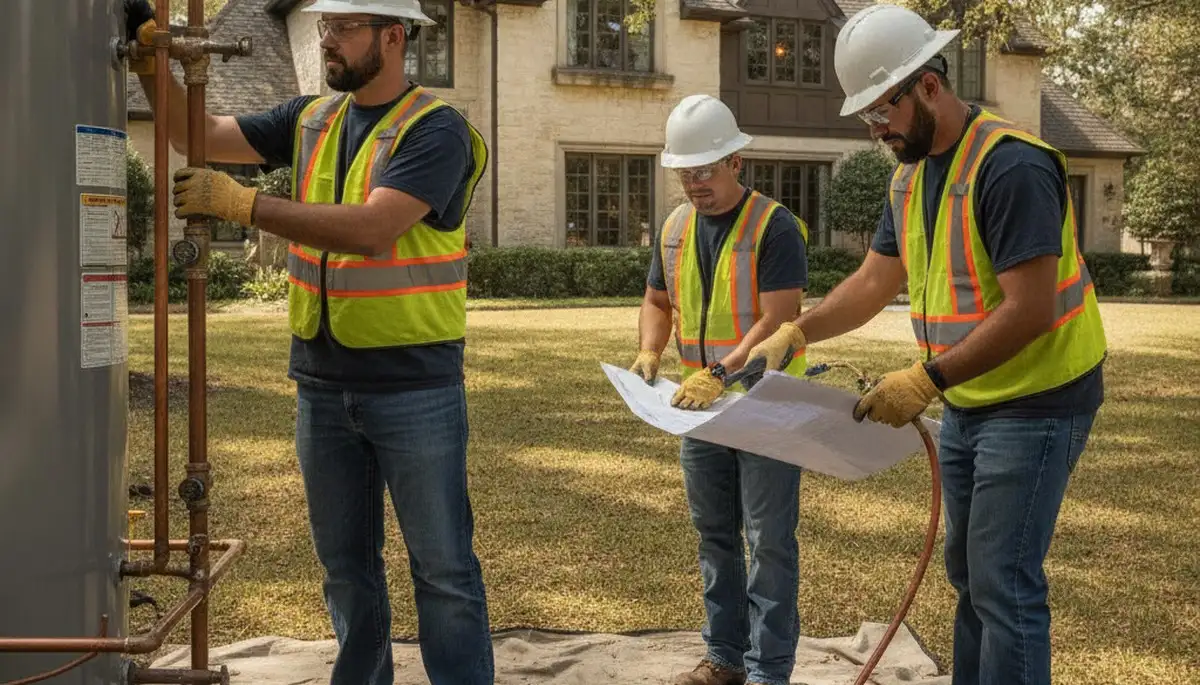 Dallas, TX plumbing repair team providing professional leak and pipe fix services