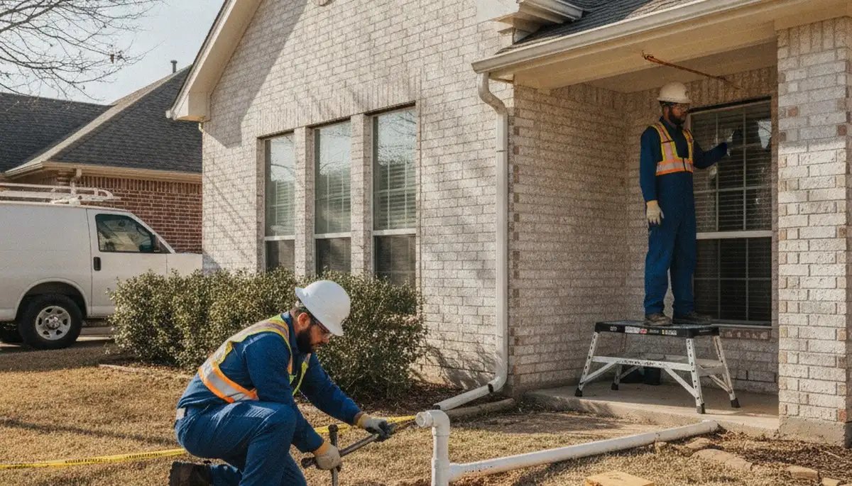 Dallas TX plumbing repair technician serving local residential and commercial plumbing needs
