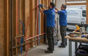 Dallas TX plumbing repair repiping service for leak fixes and pipe replacement on homepage widget